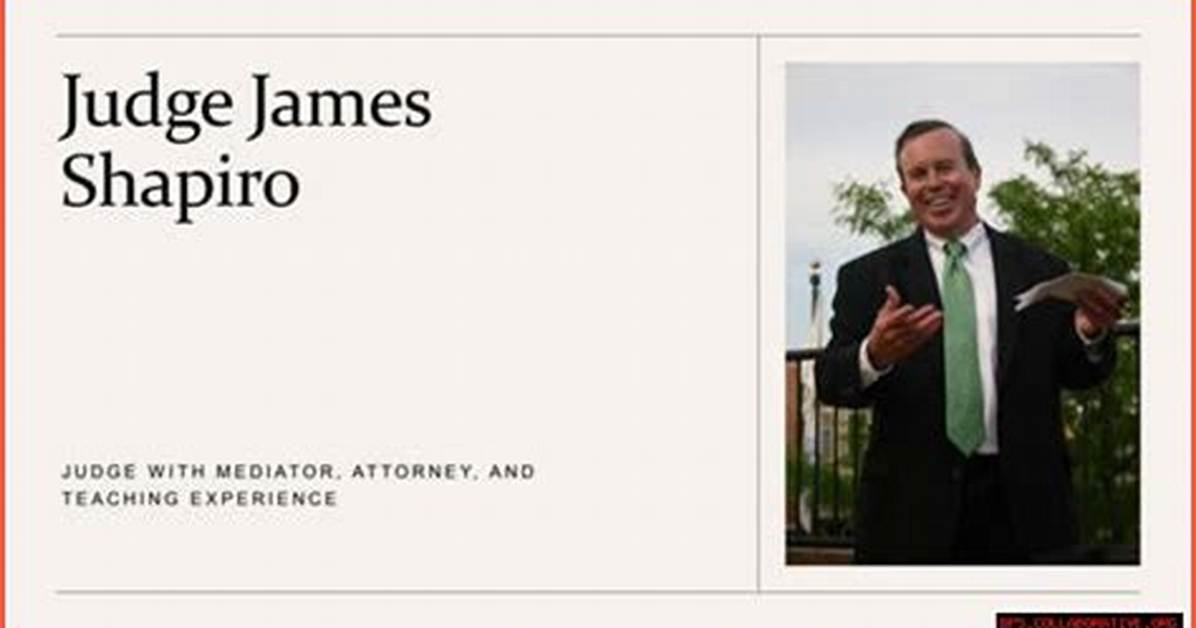 Unveiling the Mystery of Judge Shapiro's Age