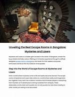 Unveiling the Mystique of Escape Rooms in Wausau: Discoveries and Insights Await