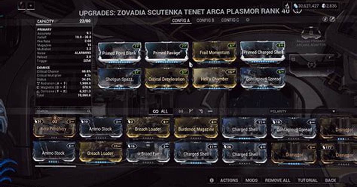 Warframe Tenet Arca Plasmor Build 2023 Guide