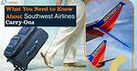 What Can I Not Carry-on Southwest? |