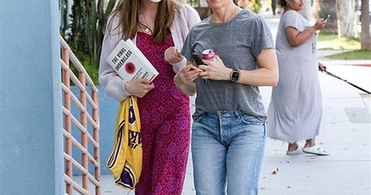 Why Does Jennifer Garner's Daughter Always Hide Her Face in a Mask?