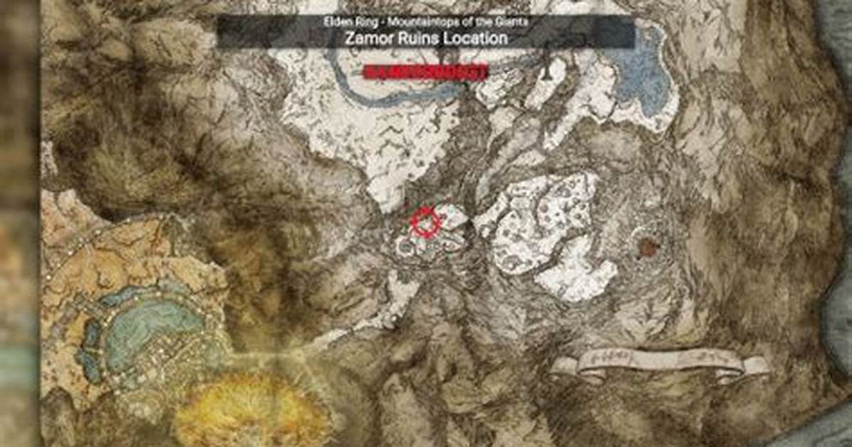 Zamor Ruins - Elden Ring Guide ·
