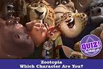 Zootopia Character Quiz - Zootopia Games ·